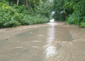 Jalan Poros Pasarwajo–Wabula di La Baelangko, Desa Kondowa, Kembali Terendam Banjir, Warga Minta PUPR Segera Turun Lapangan