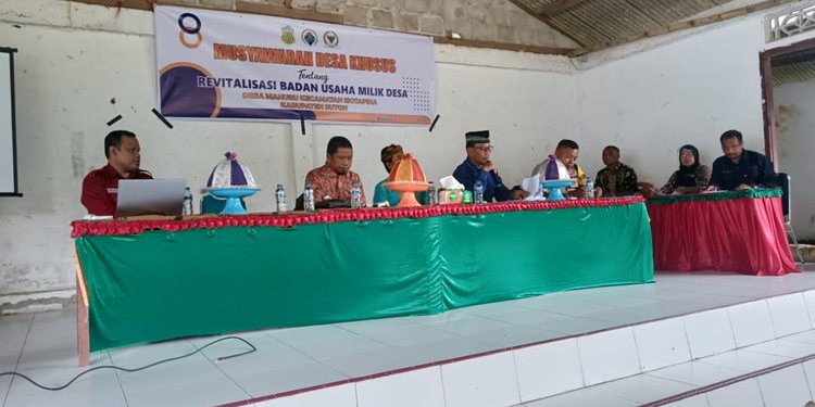 Pemerintah Desa Manuru Gelar Revitalisasi BUMDES dan Angkat Pengurus Baru, Kasus Dugaan Penyalahgunaan Dana Masih Diselidiki